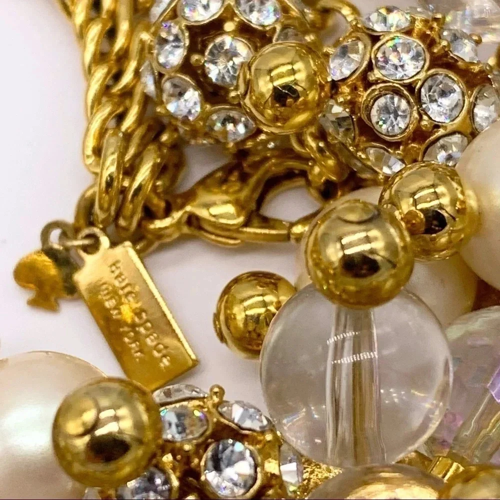 Kate Spade Sweet Spot Pearls and Jewels Necklace